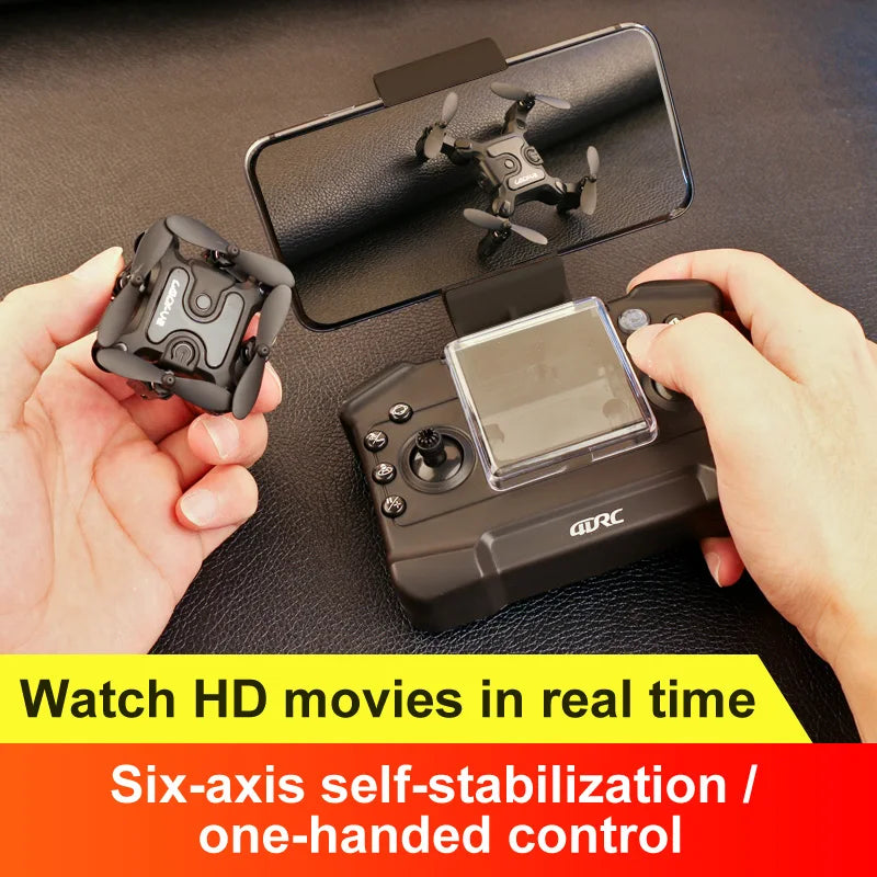 4DRC V2 Mini Drone – HD Camera WiFi FPV Foldable Quadcopter with Altitude Hold