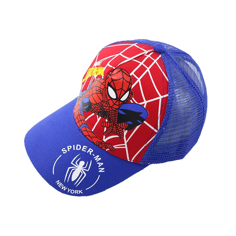 Disney Spider-Man Kids Baseball Cap — Cute Adjustable Sun Hat & Visor for Boys & Girls, Unisex (Ages 3–8 | 50–54 cm / 19.7–21.3 in)