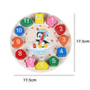Wooden Montessori Animal Puzzles for Toddlers - Colorful 3D Cartoon Early Learning Educational Toy