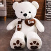 Teddy Bear Plush Toy With Scarf – 4 Colors