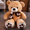 Teddy Bear Plush Toy With Scarf – 4 Colors