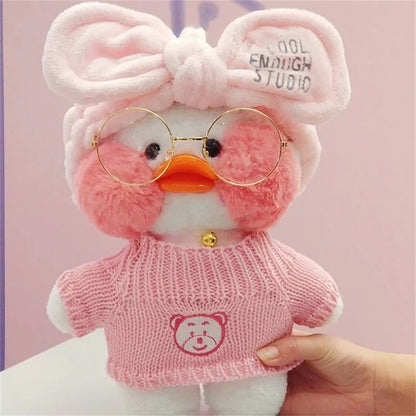 Lalafanfan Yellow Duck Plush Toy 30cm (11.8 Inches)