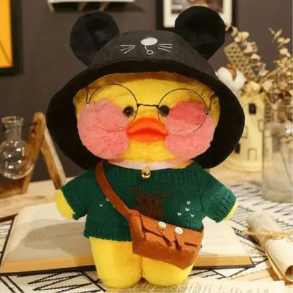 Lalafanfan Yellow Duck Plush Toy 30cm (11.8 Inches)