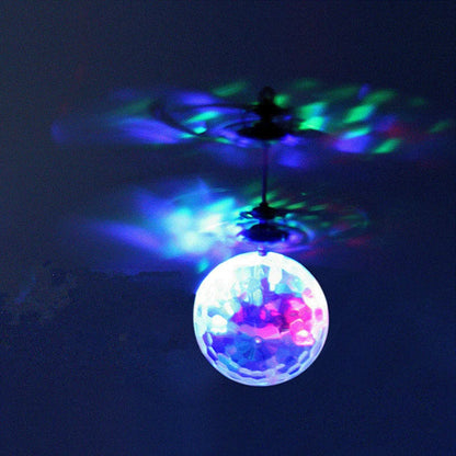 Gesture-Control Flying LED Hover Ball Toy — Infrared Induction Floating UFO for Kids
