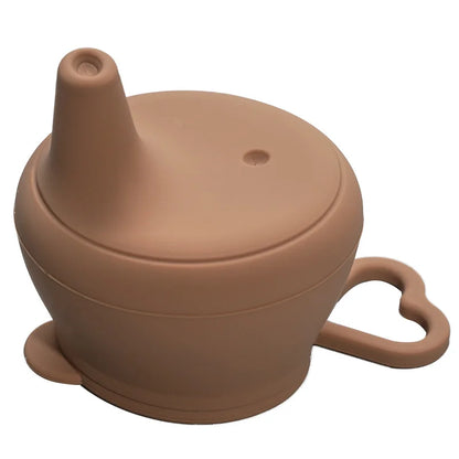 Silicon Baby Feeding Cups Lid Fashion Baby Drinkware Sippy Cups Duckbilly Cover For Toddlers & Kids Tableware