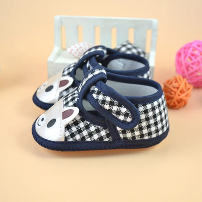 Cartoon Baby Booties – Soft Sole Anti-Slip First Walkers for Girls & Boys, Newborn Toddler Shoes