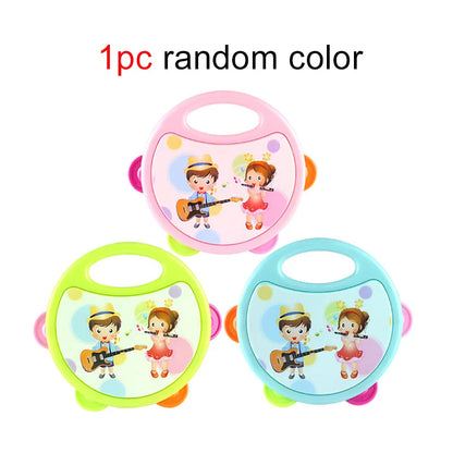 Children Hand Drumming Plastic Early Education Puzzle – Musical Instrument Toy for Parent-Child Interaction and Sound Cognition, Ideal for Developmental Play