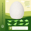 Dinosaur Egg Dig Kit for Kids Ages 3-12 – Glow-in-the-Dark Gem Excavation Fossil Toy, STEM Archaeology Set for Fine Motor Skills