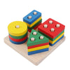 Montessori Wooden Mirror Puzzle Busy Board – Sensory Educational Toy for Toddlers & Preschoolers