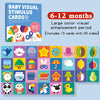 Baby High-Contrast Visual Stimulation Flash Cards – Montessori Infant Cognitive Toy