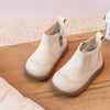 New Spring Autumn Baby Leather Ankle Boots Rubber Sole Toddler Shoes Little Girls Fashion Boots