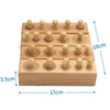 Montessori Cylinder Socket Puzzle – 4-Piece Wooden Sensory Toy for Toddlers | Preschool Fine Motor & Hand-Eye Coordination