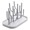 Baby Bottle Drying Rack Stand - Dispenser Dryer, Drainer, Nipple & Pacifier Holder for Newborn Children