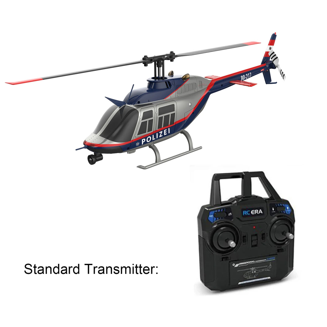 RC ERA C138 Bell 206 Jet Ranger – 6-Axis Gyro Stabilized 4CH RC Helicopter with Altitude Hold