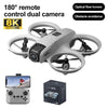 GT3 Optical Flow Localization Drone Wide Angle HD 8K Dual Camera Height Hold RC Obstacle Avoidance Foldable Quadcopter Toy
