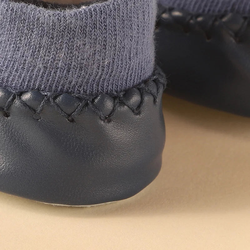Baby Socks Shoes Infant Color Matching Cute Kids Boys Doll Soft Soled Child Floor Sneakers Toddler Girls First Walkers