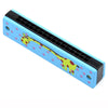 16-Hole Wooden Harmonica Cartoon Animals Painted Toy – Musical Instrument for Kids, Early Educational Toy, Perfect Gift for Children