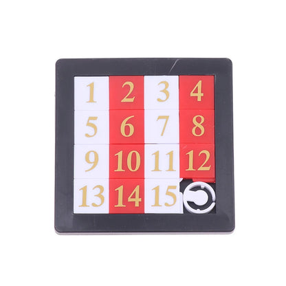 1PC 1–15 Number Slide Puzzle – Brain Exercise Game for Kids’ Educational Development