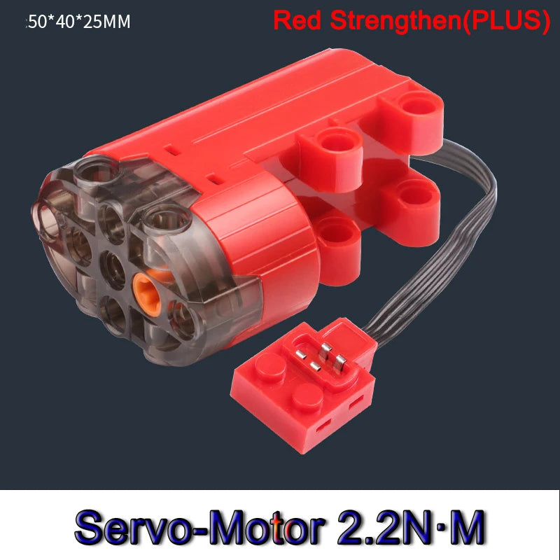 Technical MOC Micro Motor Kit – RC Power Functions Accessories for DIY Car Building Blocks