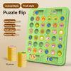 Animal Flip Chess Board Game – Classic Strategy Puzzle, Cognitive Parent-Child Interactive Game, Christmas Party Toy