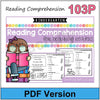 Phonics Reading Comprehension Passages Set – 4 Books for Kids' Phonics Skill Practice