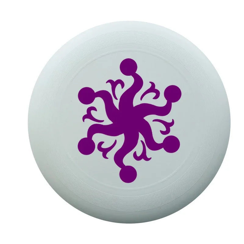 Colorful Flying Disc Frisbee - Portable Outdoor Game & Sports Toy for Kids & Adults (200mm/7.9 in & 275mm/10.8 in)