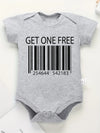 Buy One Get One Free – Twins Fun Cute Baby Bodysuits – Summer Short Sleeve Cotton Newborn Clothes for Boys & Girls – High Quality, Dropshipping Available