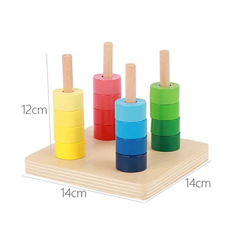 Wooden Montessori Baby Toy – Object Permanence Coin Box and Ball Drop for Sensory, Fine Motor Skills, and Early Education, Ages 1-3 Years