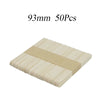 50/100 Pcs Natural Wooden Popsicle Sticks Ice Cream Spoons