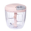 Manual Meat Mincer Garlic Chopper 500ml/900ml (17 oz/30 oz) Garlic Press Vegetable Onion Cutter