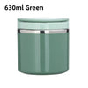Stainless Steel Insulated Food Jar 630ml (21.3 oz) / 1000ml (33.8 oz) Thermos Lunch Box