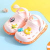 Summer Kids’ Sandals – Cartoon Design Hole Shoes, Soft Anti-Skid Slippers for Boys & Girls, Beach Baby Shoes