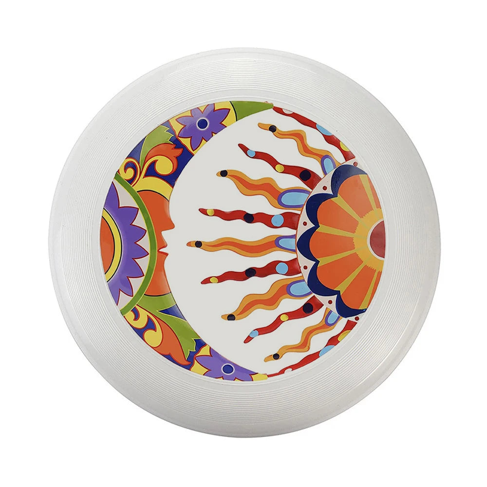 Flying Disc Frisbee - 8.0 in & 10.8 in (200 mm & 275 mm) Portable Outdoor Throwing Discs for Kids & Adults - Competition & Leisure