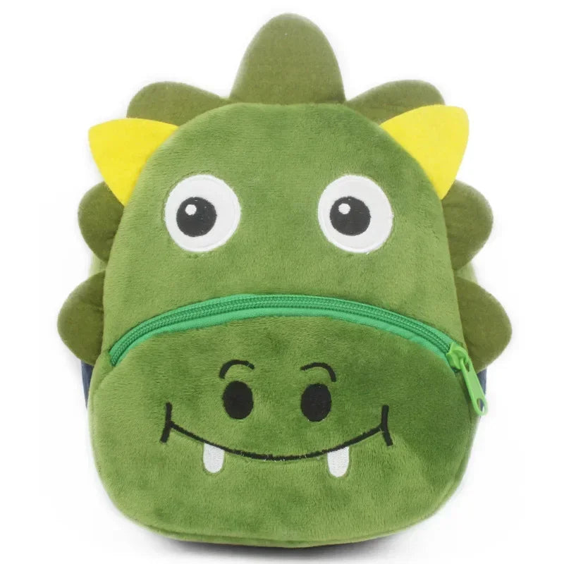 Baby Girls Plush Backpack - Cute 3D Cartoon Animal School Bag for Toddlers 0-4Y - Kidzy Market