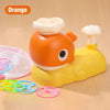 Flying Disc Launcher Toy Foot Launcher for Kids Outdoor Soaring Flying Saucer Sports Game Gift