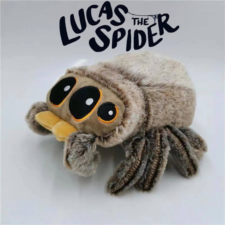 Black Spider Plush Toy – Lucas Simulated Pillow