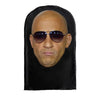 3D Printed Kanye-Style Elastic Mesh Full-Face Balaclava Mask – Unisex Cosplay & Hip Hop Headwear (1-Pack)