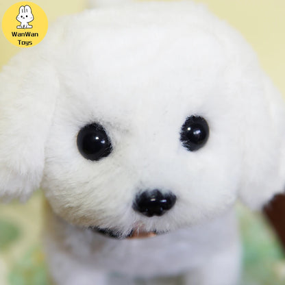 Plush Puppy Electronic Interactive Toy – Walking, Barking, Wagging Tail – Kids Gift