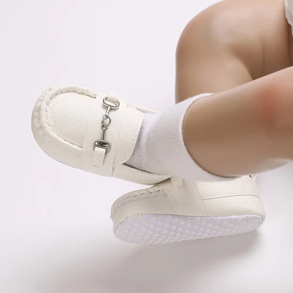 Casual Slip-On Loafer Shoes for Baby Boys – Lightweight Non-Slip Flat Shoes for Indoor & Outdoor Walking