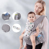 Ergonomic Newborn & Infant Hipseat Baby Carrier Sling — Front & Back Facing Travel Kangaroo Wrap