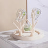 Baby Bottle Holder Cleaning Dryer - Removable Drying Rack Storage Tree Shape for Babies