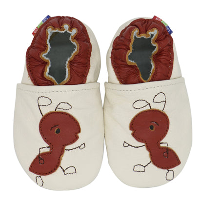Soft Leather Baby Shoes – First Walkers for Boys & Girls, Skid-Proof Infant Slippers (0-6M to 7-8Y)