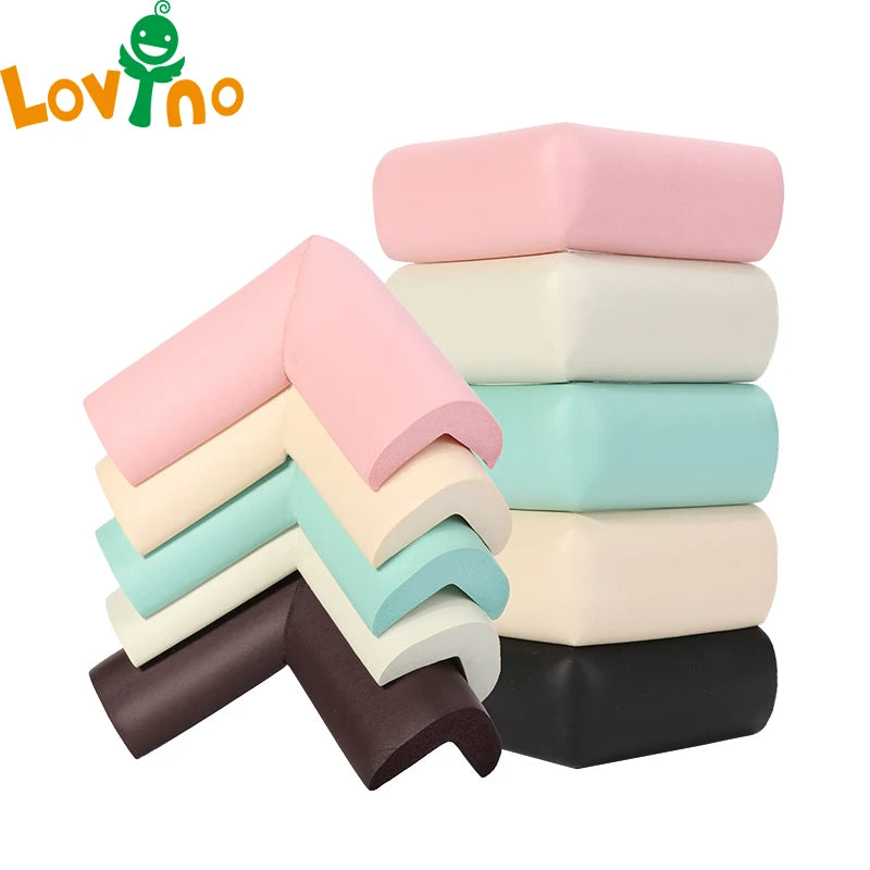 8Pcs Children Protection Corner Guards 55x55mm Soft Table Desk Baby Safety Edge Protectors