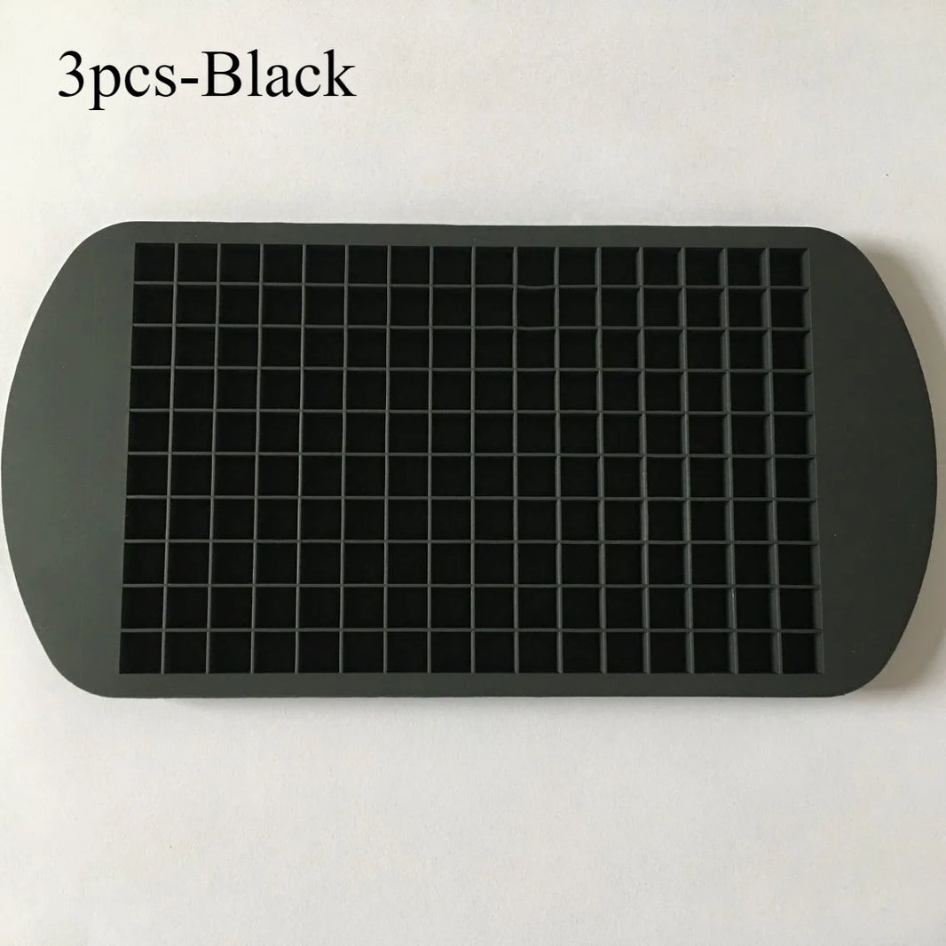 Food Grade Silicone Ice Cube Tray Mini Square Ice Mold 1 or 3 Pcs