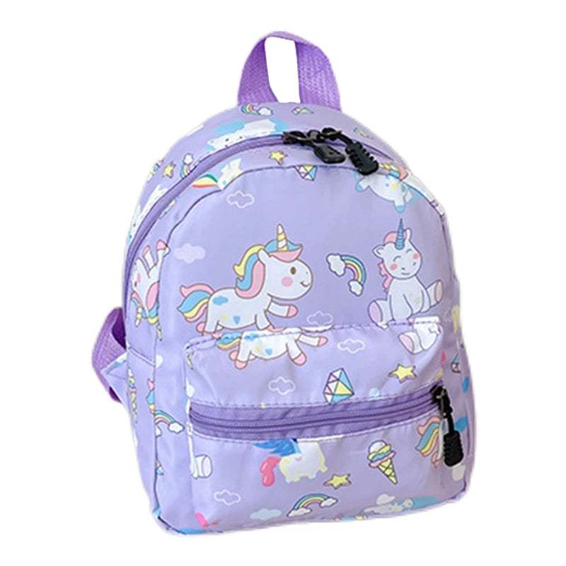 Children's Cartoon Dinosaur Backpack – Cute Kindergarten Schoolbag, Waterproof Kids Book Bag for Boys & Girls, Animal Design - Kidzy Market