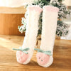 3D Baby Winter Fluffy Slipper Socks - Cute Knee-High Socks for Infants & Toddlers | Fleece Warm Socks for Boys & Girls