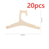 Cute Bear Wooden Kids Clothing Hangers — 5/10/20/50 Pack | Baby & Children Nursery Closet Organizer