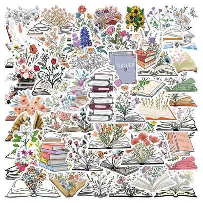 10/50/100pcs Dark Romance Bookish Stickers – Aesthetic Decals for Kindle, iPad, Phones, Laptops, and Diaries