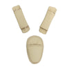 Adjustable 3-Piece Baby Car Seat Belt Cushion Set Stroller Shoulder Strap Covers & Crotch Pad