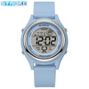 SYNOKE Colorful Children’s Seven-Light Sport Digital Watch Waterproof Shock-Resistant Electronic Watch for Kids and Students